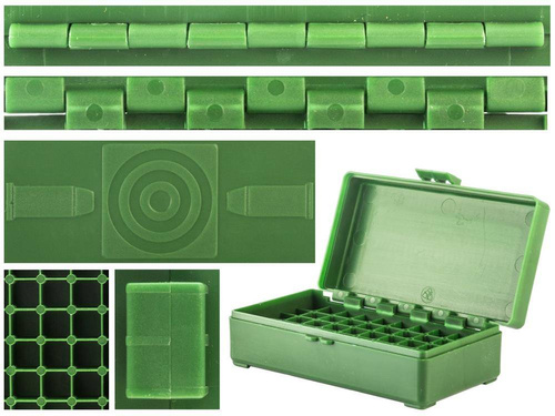 Megaline - Krabička na náboje 9 mm - 50 nábojů - 550/1000