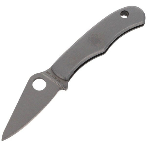 Spyderco - Zavírací nůž Bug - Nerezová ocel - Stříbrná - C133P.
