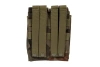 GFC Tactical - Dvojité pouzdro na zásobníky typu AK / AR - MOLLE - Nylon - vz. 93 PL Woodland - GFT-19-016371