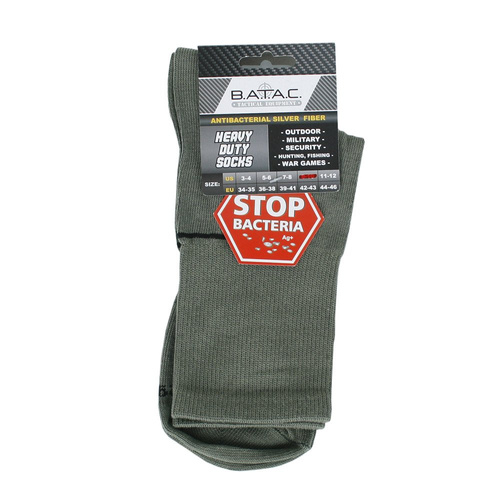 BATAC - Klasické ponožky - OD Green - CL-02
