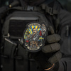M-Tac - nášivka Zero Tolerance - výšivka - Cordura 500D - žlutá/modrá - 51490002