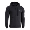 M-Tac - Bavlněná taktická mikina s kapucí Hard Raglan - černá - 51388002