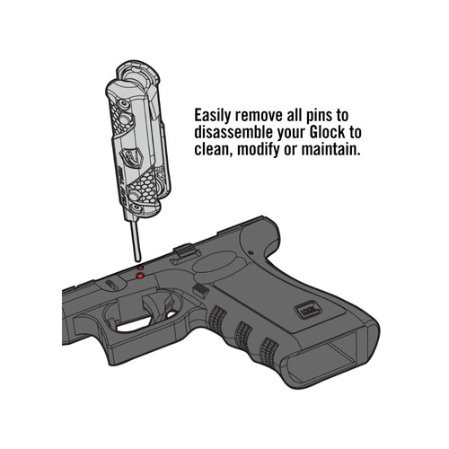Real Avid - Nástroj 4 v 1 pro pistole Glock - černý - AVGLOCK41
