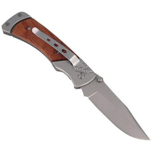 Herbertz - Dřevěný zavírací nůž s klipem 85 mm - 218211