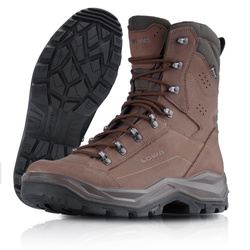 Lowa - Vysoké taktické boty Renegade II N GTX HI TF - Gore-Tex - Dark Brown - 310911 0493