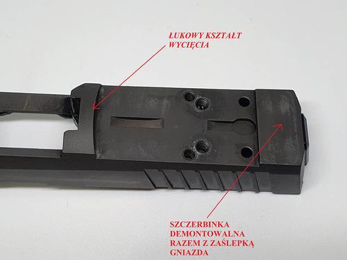 2BME - Adaptér Sig Sauer P320 pro Trijicon / Holosun - 2BME012