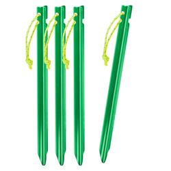 Helikon - Hliníkové plachtové kolíky - 4ks - zelené - PO-TST-AL-82