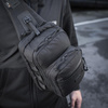 M-Tac - Cross Bag Slim Elite Hex - černá - 10210002