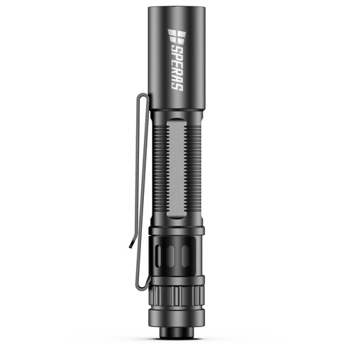 Speras - M10 LED taktická svítilna - 200 lm - černá - SPERAS M10