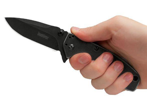 Kershaw - Zavírací nůž Cryo II - celokovový - černý - 1556BW