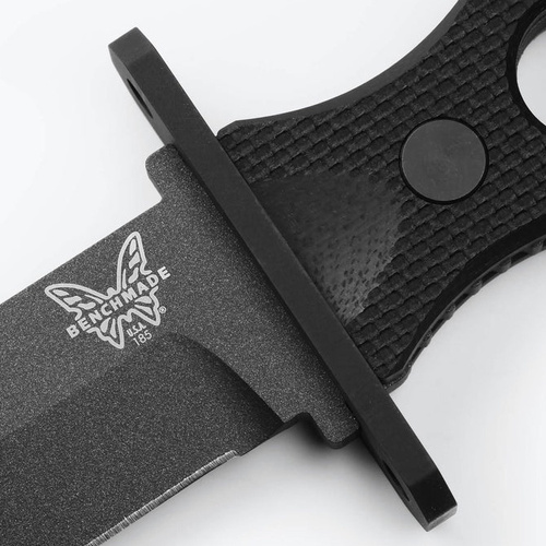 Benchmade - Taktický nůž SOCP - Dýka - CPM 3V - Cerakote - Černá - 185BK