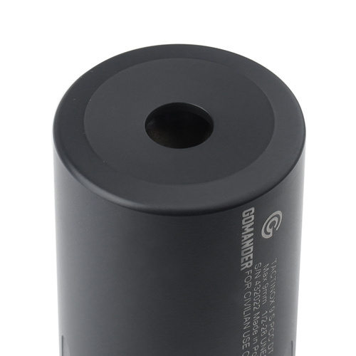 Gomander - Tactinox 9 S PCC DT Silencer - Cal. 9 mm - 1/2 x 28 UNEF - černý - TB0.9122 1/2x28UNEF-BK