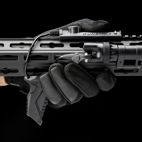 Strike Industries - Úhlová rukojeť Link se systémem vedení kabelů - M-LOK / KeyMod - Flat Dark Earth - SI-AR-HSFG-FDE
