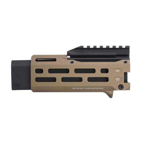 Strike Industries - Chránič M-LOK pro CZ Scorpion EVO Strike 6" - FDE - SI-CEVO-HG-6-FDE