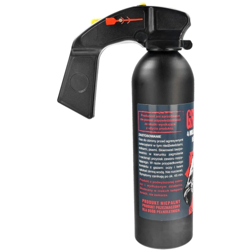 Pepřový plyn Grizzly - gel - 4 miliony SHU - 26,4 % OC - 400 ml - 13400-HSC