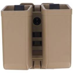 ESP - Dvojitý nosič - UBC-04-2 - 9 mm - .40 Caliber - Polymer - Khaki - MH-MH-44 KH