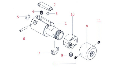 Action Army - HopUp komora pro APS 96 - B02-009