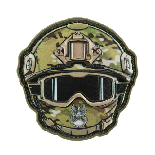 M-Tac - Nášivka Emoji pozemních sil - 3D PVC - Camo - 51353604