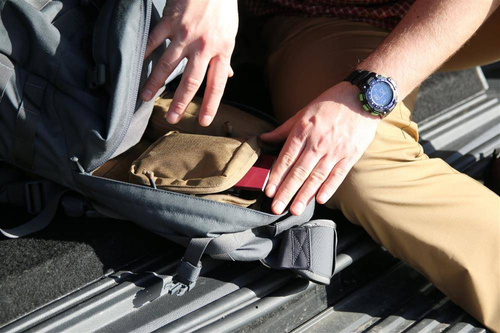 Helikon - Adaptér se suchým zipem Insert MOLLE Adapter 2 - Cordura - Shadow Grey - IN-MA2-CD-35