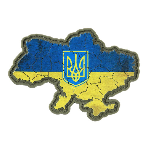 M-Tac - nášivka Ukrajina se znakem - Cordura 500D - žlutá/modrá - 51348032