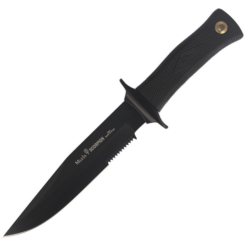 Muela - Taktický nůž s gumovou rukojetí 180 mm - SCORPION-18N