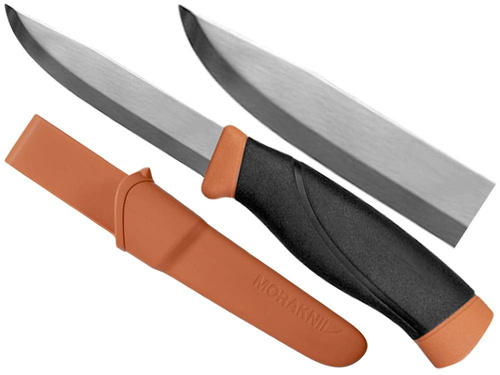 Morakniv - Nůž Companion Heavy Duty - 12C27 - černý / oranžový - 13260