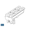Strike Industries - Lišta pro montáž zadního mířidla - G17/18 - černá - SI-GSR