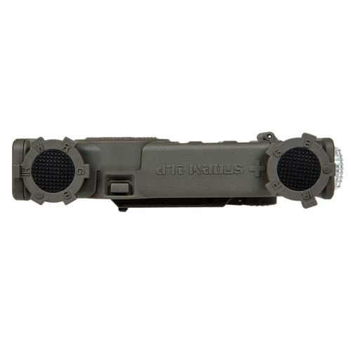 Mactronic - Taktická svítilna Storm 1LP na přilbu - LED RGB - IR - Olive Drab - THL0051