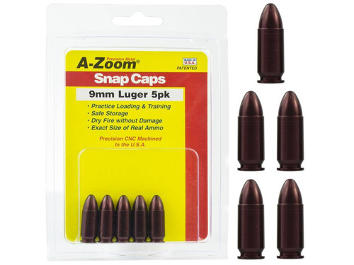 Lyman - A-Zoom kovová záklopka - 9 x 19 mm Para - 5 ks - 15116