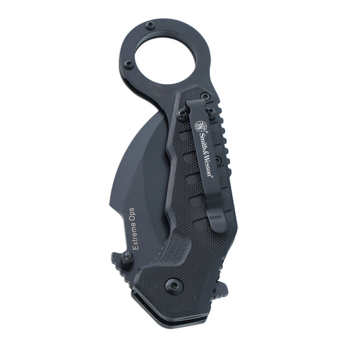 Smith &amp; Wesson - Zavírací nůž Extreme Ops Spring Assist Karambit - 8Cr - černý - 1208411