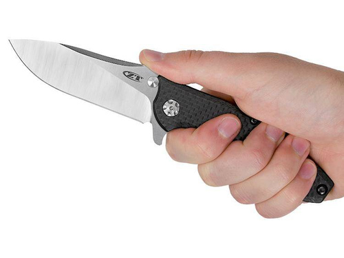 Zero Tolerance - Zavírací nůž ZT Hinderer 0562CF - CPM 20CV - Black - 0562CF