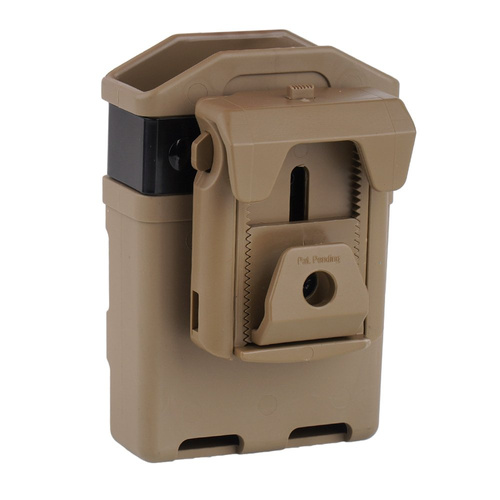 ESP - Plastové pouzdro na opasek pro zásobník M16, M4 - khaki - MH-04-AR15 KH