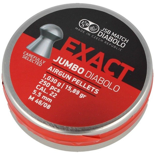 JSB - Přesné Jumbo pelety - 5,5 mm - 250 ks - 546245-250
