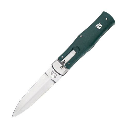 Mikov - Automatický pružinový nůž Predator s klipem - zelený - 241-NH-1/N GN