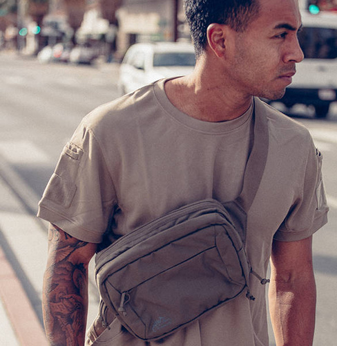 Helikon - Krysí ledvinka - černá / zemitě hnědá - TB-RAT-CD-0A01A