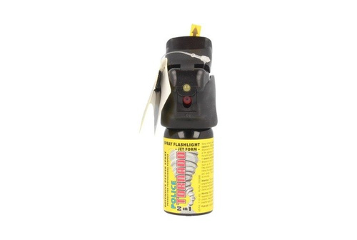 ESP - Pepřový Plyn Policejní Tornádo s LED svítilnou - Proud - 40 ml - SFL-01-40