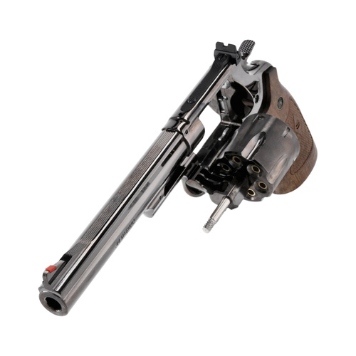 Umarex - Vzduchovka Smith&Wesson M29 6,5" Revolver Replica - 4,5 mm BB - Kožené pouzdro - 5.8384 + 3.1613
