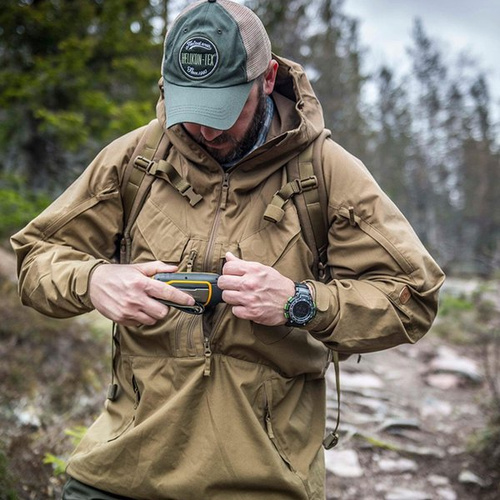 Helikon - Bunda Anorak Pilgrim® - Černá - KU-PGM-DC-01
