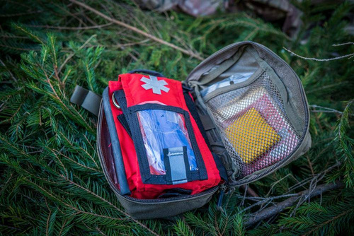 Helikon - Modulární individuální lékárnička® - Cordura® - Polish Woodland - MO-M02-CD-04