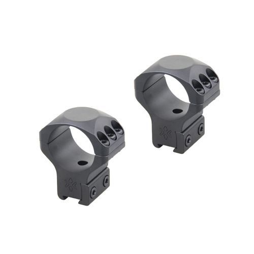 Vector Optics - Dvoudílná montáž na dalekohled X-ACCU - Vysoká - 30 mm - Picatinny - Černá - SCTM-35