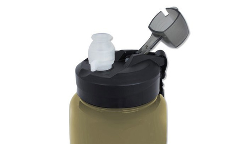 Mil-Tec - Láhev na pití - 600 ml - Transparent Coyote - 14519705