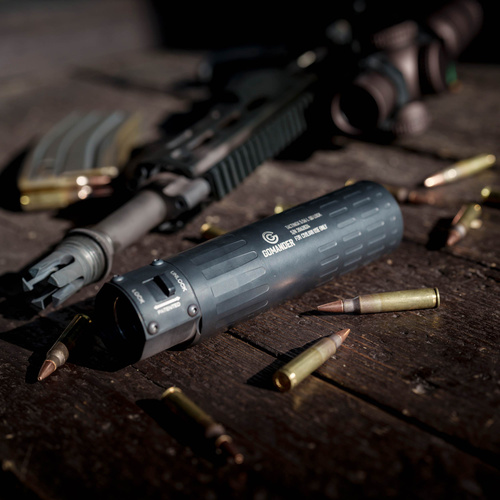 Gomander - Tlumič hluku zbraně Tactinox QD L - 5,56 mm - M26x1,5 - černý - TB0.9650