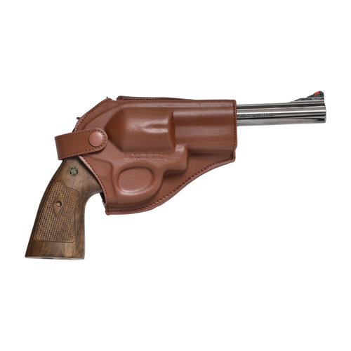 Umarex - Vzduchovka Smith&Wesson M29 6,5" Revolver Replica - 4,5 mm BB - Kožené pouzdro - 5.8384 + 3.1613