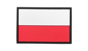 4TAC - PVC nášivka - polská vlajka velká - barevná
