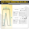 M-Tac - Delta Level 2 Thermoactive Pants - Fleece - Pánské - Black - 70005002