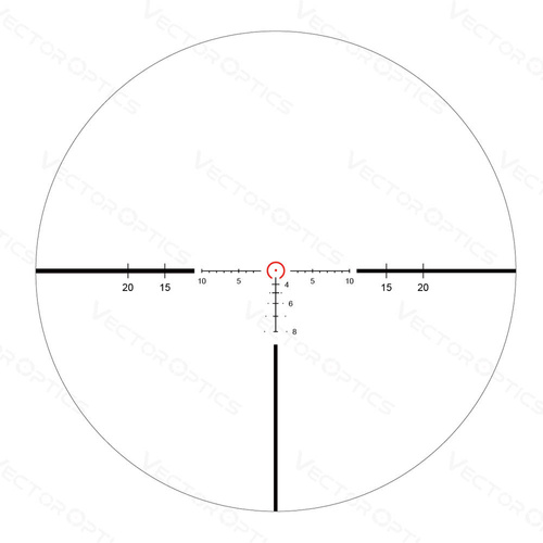 Vector Optics - Puškohled Continental X6 1-6x24 SFP Tactical - 30 mm - FDE - SCOC-34