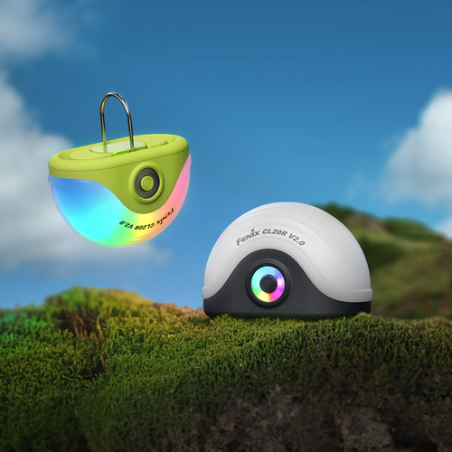 Fenix - Kempingová Lampa CL20R V2.0 - 300 lm - Zelena - CL20R V2.0 green