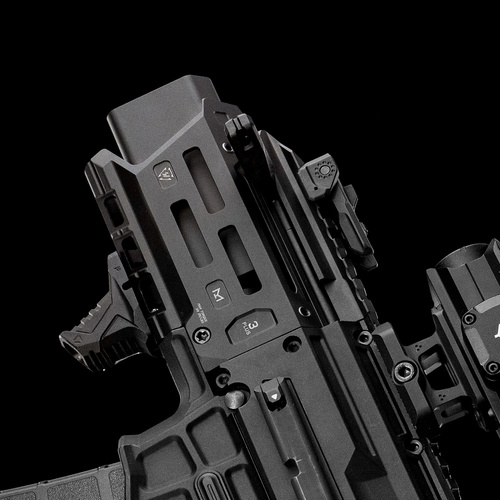 Strike Industries - Ochranný kryt pro CZ Scorpion 3+ Micro - M-LOK - Černý - SI-CEVO-3PLUS-MHG-BK