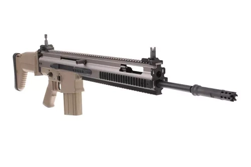 EC - Replika karabiny AEG SCAR-H MK20 MOD 0 SSR - Tan - WET-01-005928