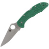Spyderco - Nůž Delica® 4 FRN Flat Ground Green - C11FPGR